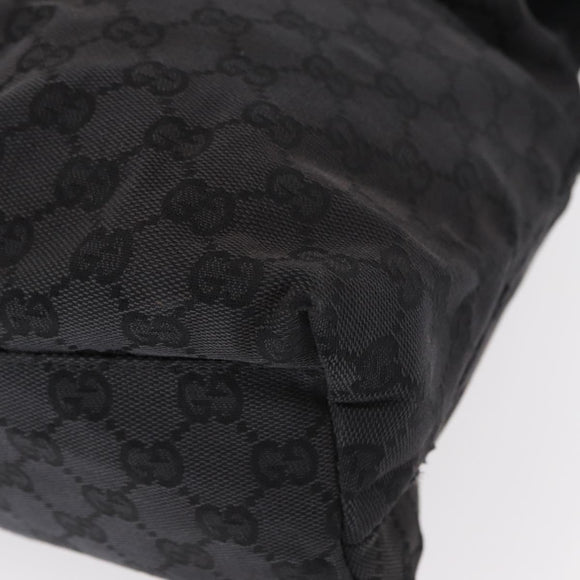 GUCCI GG Canvas Backpack Black 003 0238 Auth 152564