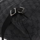 GUCCI GG Canvas Backpack Black 003 0238 Auth 152564-17