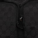 GUCCI GG Canvas Backpack Black 003 0238 Auth 152564-18