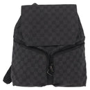 GUCCI GG Canvas Backpack Black 003 0238 Auth 152564-13