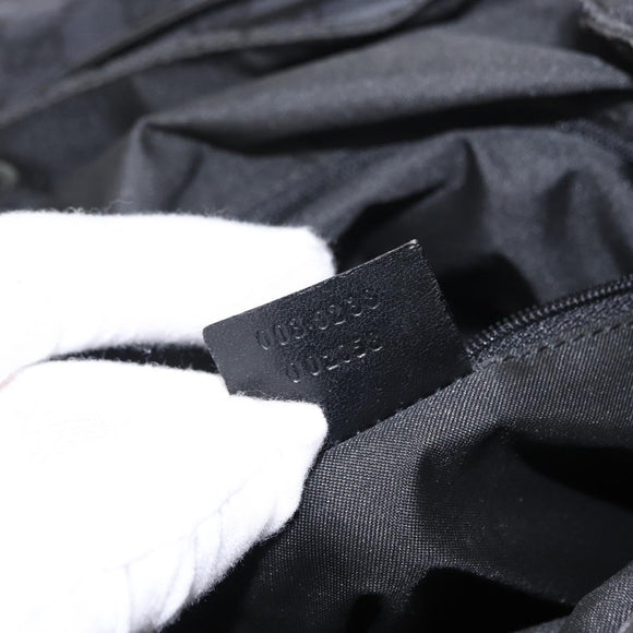 GUCCI GG Canvas Backpack Black 003 0238 Auth 152564