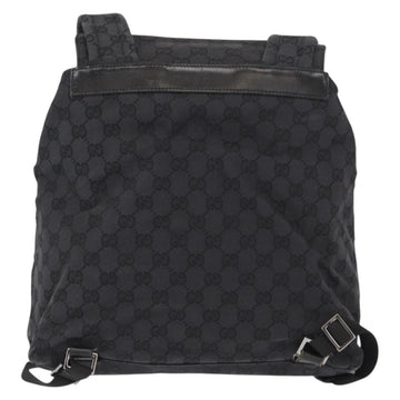 GUCCI GG Canvas Backpack Black 003 0238 Auth 152564 - 0