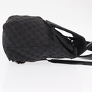 GUCCI GG Canvas Backpack Black 003 0238 Auth 152564-4