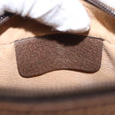 GUCCI GG Supreme Web Sherry Line Bag PVC Beige Red 119 02 087 Auth 152569-18