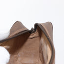 GUCCI GG Supreme Web Sherry Line Bag PVC Beige Red 119 02 087 Auth 152569-19