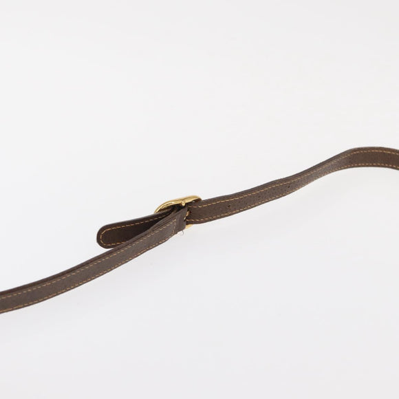 GUCCI GG Supreme Web Sherry Line Bag PVC Beige Red 119 02 087 Auth 152569