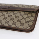 GUCCI GG Supreme Shoulder Bag PVC Beige Gold 004 904 0671 Auth 152570-9