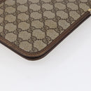 GUCCI GG Supreme Shoulder Bag PVC Beige Gold 004 904 0671 Auth 152570-16