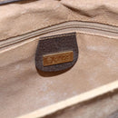 GUCCI GG Supreme Shoulder Bag PVC Beige Gold 004 904 0671 Auth 152570-18