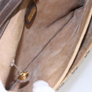 GUCCI GG Supreme Shoulder Bag PVC Beige Gold 004 904 0671 Auth 152570-10