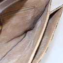 GUCCI GG Supreme Shoulder Bag PVC Beige Gold 004 904 0671 Auth 152570-20