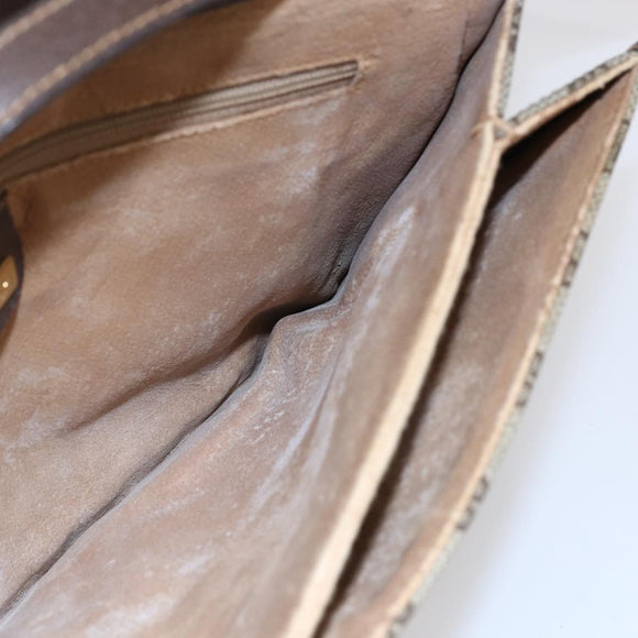 GUCCI GG Supreme Shoulder Bag PVC Beige Gold 004 904 0671 Auth 152570