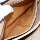 GUCCI GG Supreme Shoulder Bag PVC Beige Gold 004 904 0671 Auth 152570-22