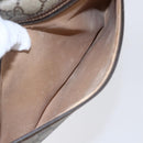 GUCCI GG Supreme Shoulder Bag PVC Beige Gold 004 904 0671 Auth 152570-23