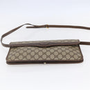 GUCCI GG Supreme Shoulder Bag PVC Beige Gold 004 904 0671 Auth 152570-5