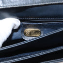 GUCCI GG Supreme Shoulder Bag PVC Navy Gold 004 106 0024 Auth 152571-18