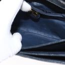 GUCCI GG Supreme Shoulder Bag PVC Navy Gold 004 106 0024 Auth 152571-22