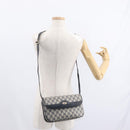 GUCCI GG Supreme Shoulder Bag PVC Navy Gold 004 106 0024 Auth 152571-26