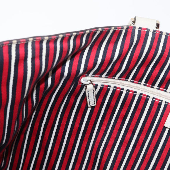 GUCCI Abbey Tote Bag Navy Gold 141472 Auth 152573