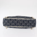 GUCCI Abbey Tote Bag Navy Gold 141472 Auth 152573-5