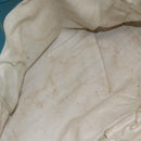 GUCCI Tote Bag Leather Navy Gold 354397 Auth 152574-11