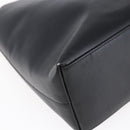 GUCCI GG Canvas Bamboo Shoulder Bag Leather Black Gold 001 3007 Auth 152575-17