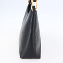 GUCCI GG Canvas Bamboo Shoulder Bag Leather Black Gold 001 3007 Auth 152575-4