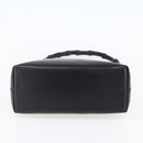 GUCCI GG Canvas Bamboo Shoulder Bag Leather Black Gold 001 3007 Auth 152575-5