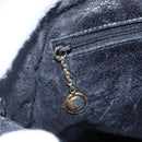 GUCCI Bamboo Hand Bag Leather 2way Black Gold 000 2296 0290 Auth 152576-21