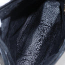 GUCCI Bamboo Hand Bag Leather 2way Black Gold 000 2296 0290 Auth 152576-10