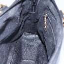 GUCCI Bamboo Hand Bag Leather 2way Black Gold 000 2296 0290 Auth 152576-22