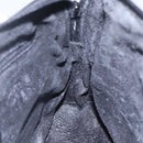 GUCCI Bamboo Hand Bag Leather 2way Black Gold 000 2296 0290 Auth 152576-23