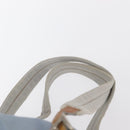 PRADA Backpack Nylon Light Blue Silver Auth 152581-15