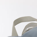 PRADA Backpack Nylon Light Blue Silver Auth 152581-14