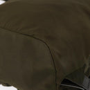 PRADA Backpack Nylon Khaki Silver Auth 152582-20