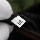 PRADA Tote Bag Nylon Khaki Silver Auth 152583-12