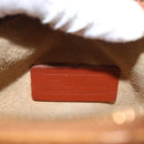 MCM Logogram Vicetos Shoulder Bag PVC Leather Brown Gold Auth 152584-17