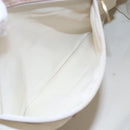 CHANEL New Travel Line Hand Bag Nylon Pink Gold CC Auth 152593-21