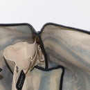 CHANEL Central Station Tote Bag PVC Canvas Black Silver CC Auth 152594-18