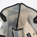 CHANEL Central Station Tote Bag PVC Canvas Black Silver CC Auth 152594-19