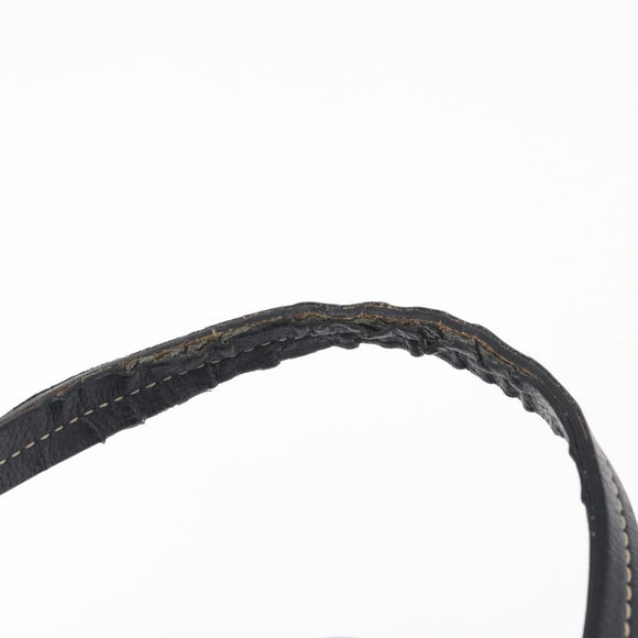 CHANEL Central Station Tote Bag PVC Canvas Black Silver CC Auth 152594