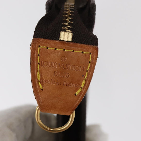 LOUIS VUITTON Monogram Bucket GM Accessory Pouch LV Auth 152597