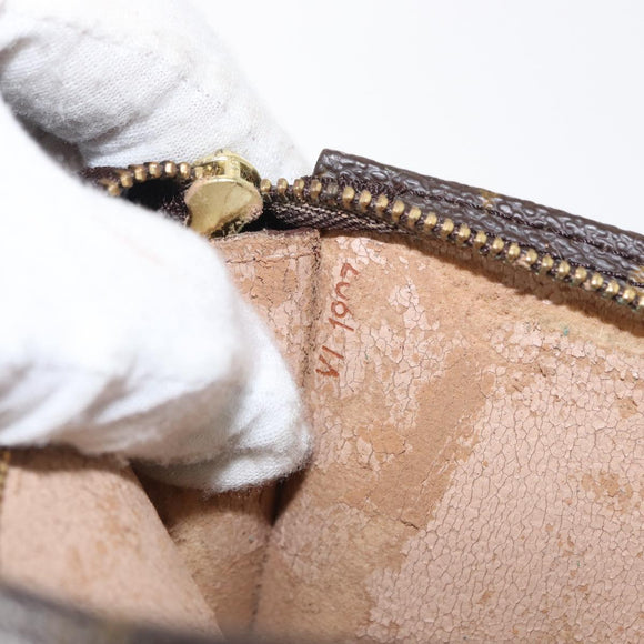 LOUIS VUITTON Monogram Bucket GM Accessory Pouch LV Auth 152597