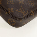 LOUIS VUITTON Monogram Pochette Accessoires Pouch M51980 LV Auth 152599V-14