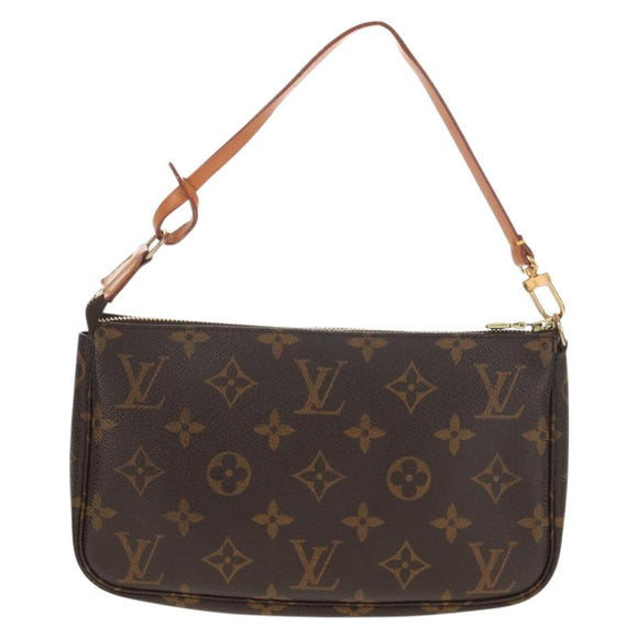 LOUIS VUITTON Monogram Pochette Accessoires Pouch M51980 LV Auth 152599V