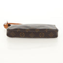 LOUIS VUITTON Monogram Pochette Accessoires Pouch M51980 LV Auth 152599V-5