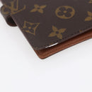 LOUIS VUITTON Monogram Agenda PM Day Planner Cover R20005 LV Auth 152600-7