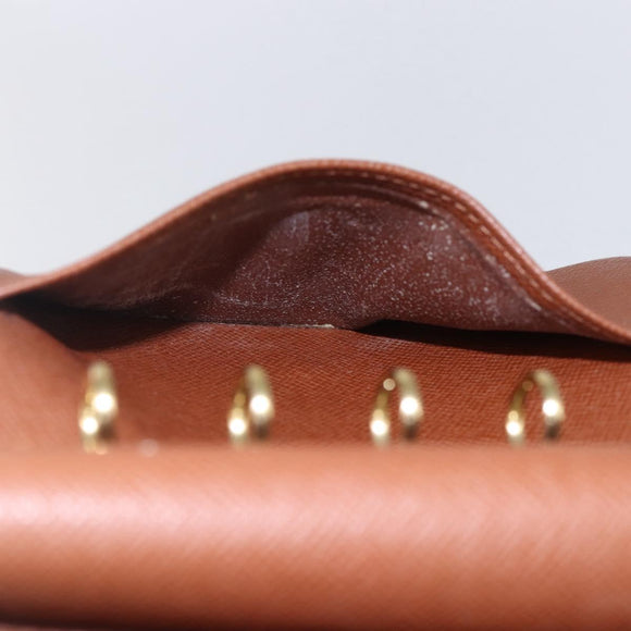 LOUIS VUITTON Monogram Agenda PM Day Planner Cover R20005 LV Auth 152600