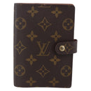 LOUIS VUITTON Monogram Agenda PM Day Planner Cover R20005 LV Auth 152600-13