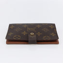 LOUIS VUITTON Monogram Agenda PM Day Planner Cover R20005 LV Auth 152600-3